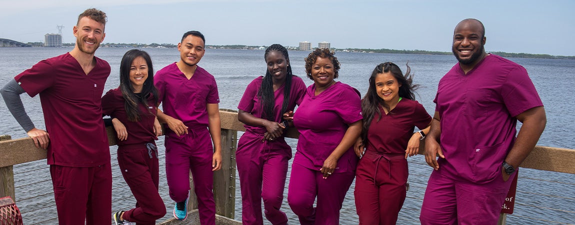 students representing the FSUPC promise