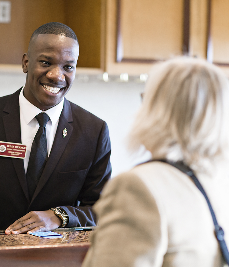 Hospitality students