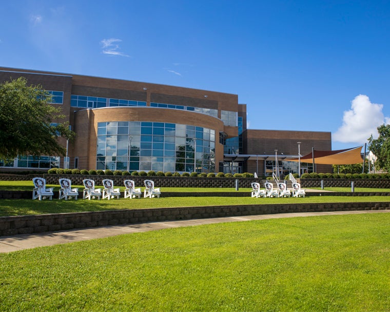 North side of Holley academic center
