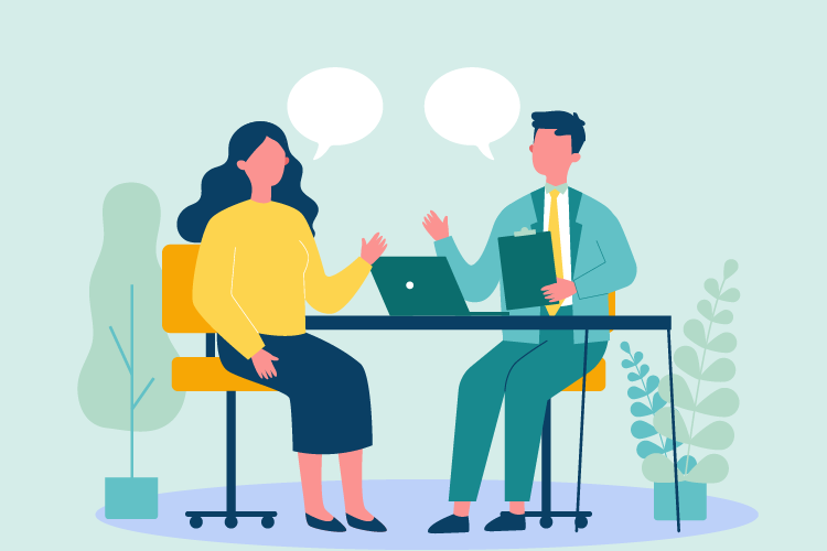 "job interview preparation graphic"